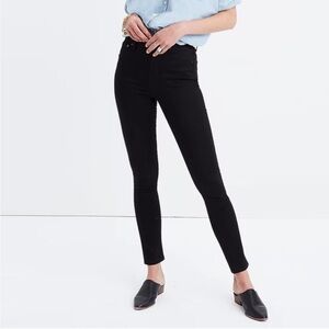 Madewell 10" High-Rise Skinny Jeans in Carbondale Wash